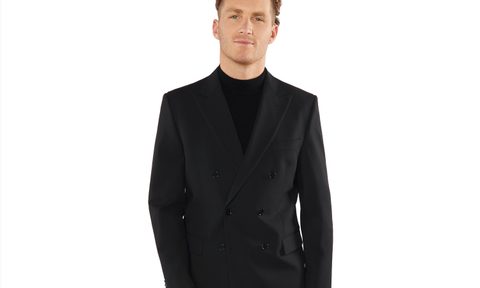 Perry Ellis x NHL black suit