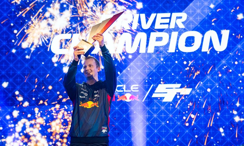 Red Bull F1 Sim racing 2024 Drivers Champion Frede Rusmussen.