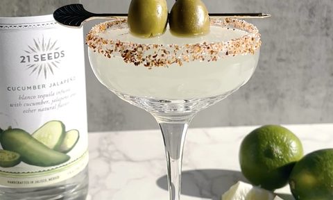 Spicy Pickle Martini