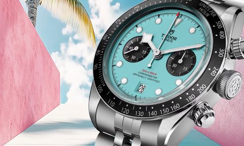 Tudor Black Bay Chrono Flamingo Blue