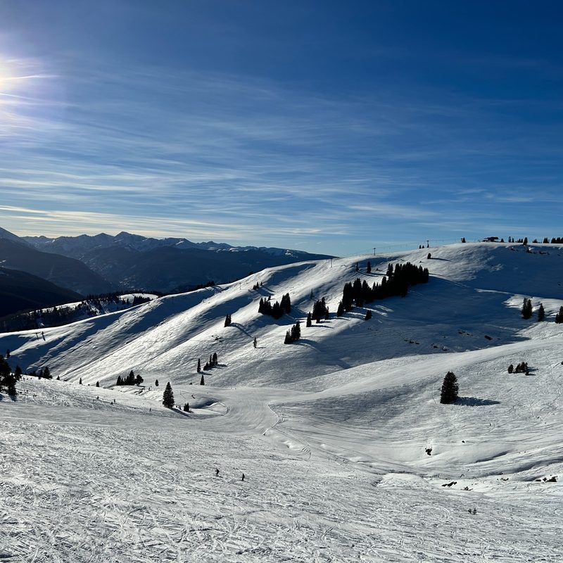 Vail's open terrain