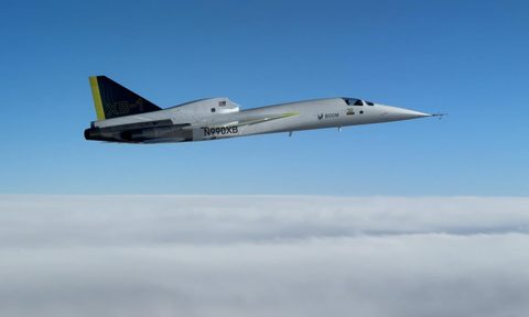 boom supersonic test flight january xb 1 hero