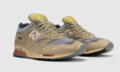 side view of new balance sneakers