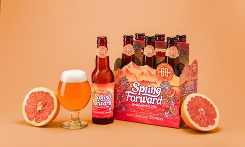 Breckenridge Brewery Spring Forward Grapefruit IPA.