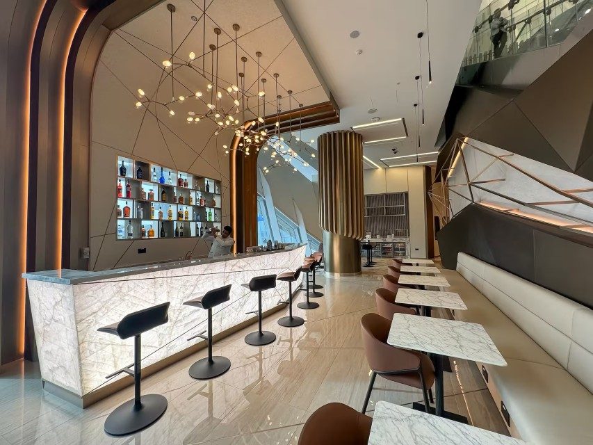Etihad preclearance lounge