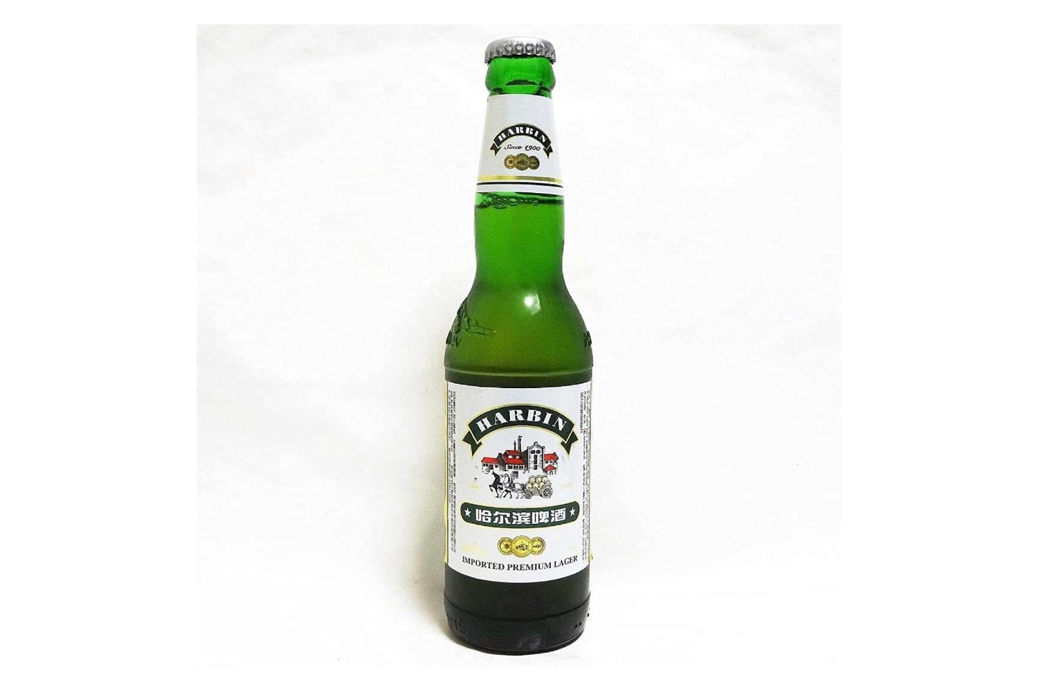 Harbin lager beer.