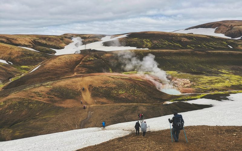 Laugavegur Trail in Iceland