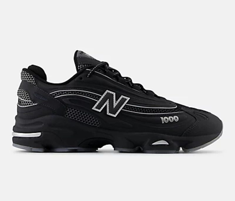 black new balance sneakers