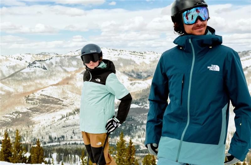 People wearing The North Face gear