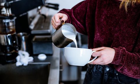 steamed milk