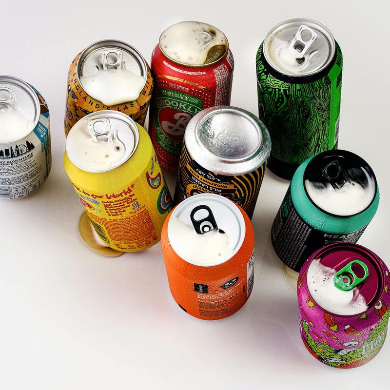 Soda cans