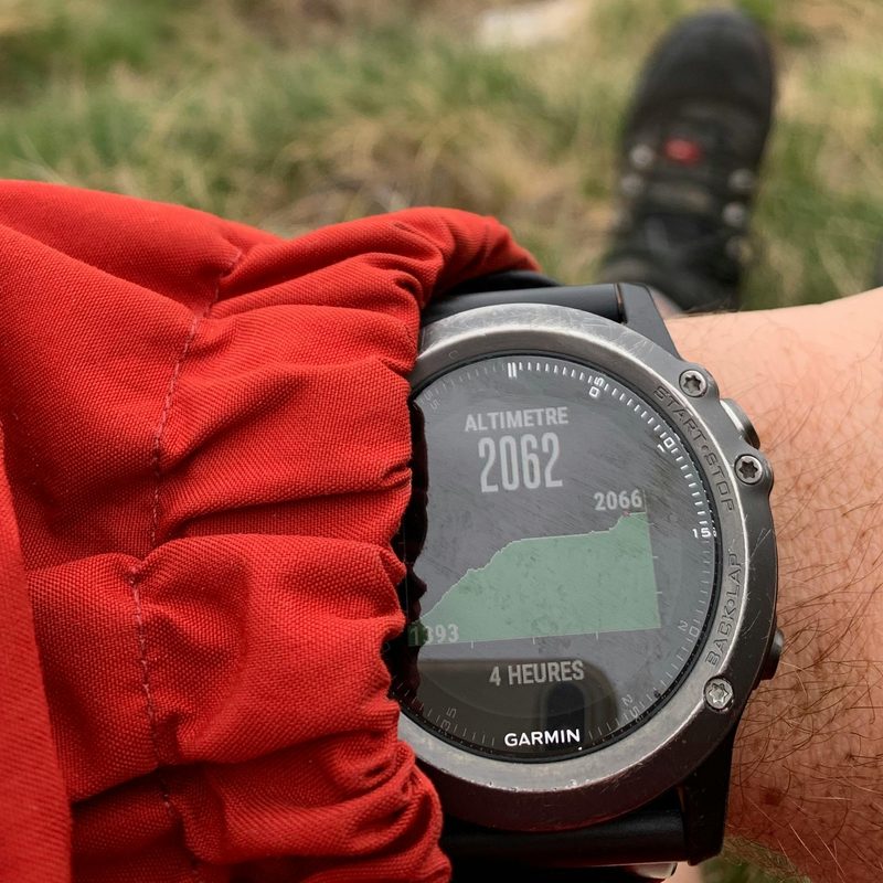 Garmin watch.