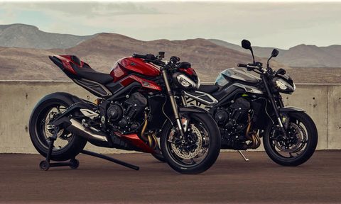 2025 Triumph Sport Touring Bikes.