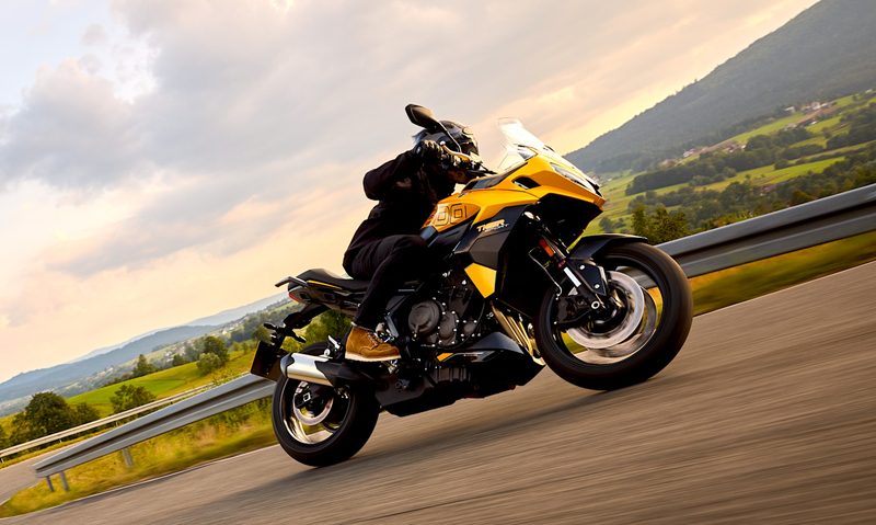 2025 Triumph adventure touring bikes.