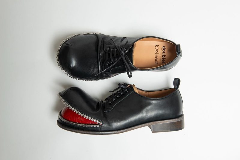 black derby shoes