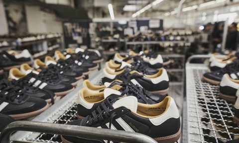 factory line of adidas samba