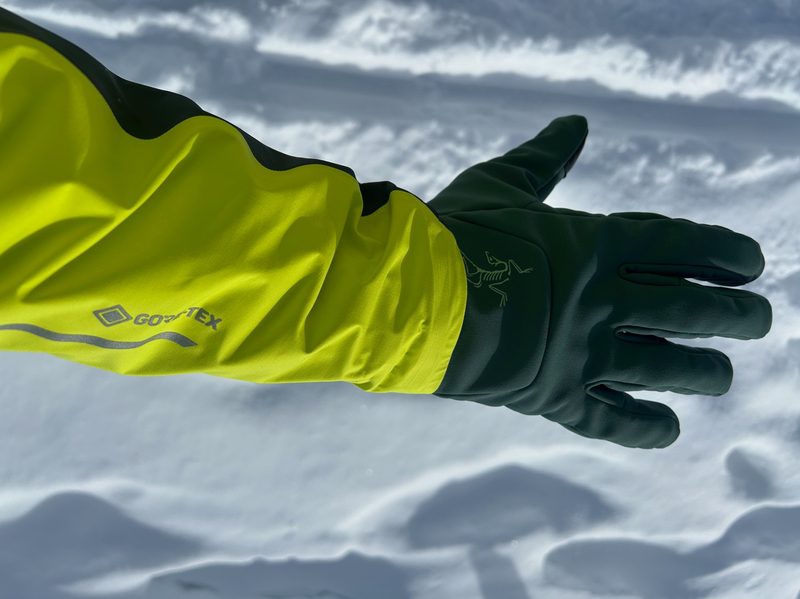 Arc'teryx glove and jacket