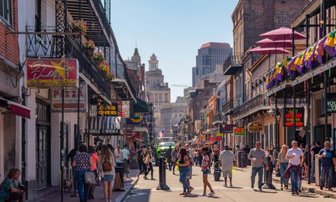 Bourbon Street, New Orleans