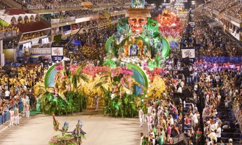 Rio's Sambadrome during Carnaval