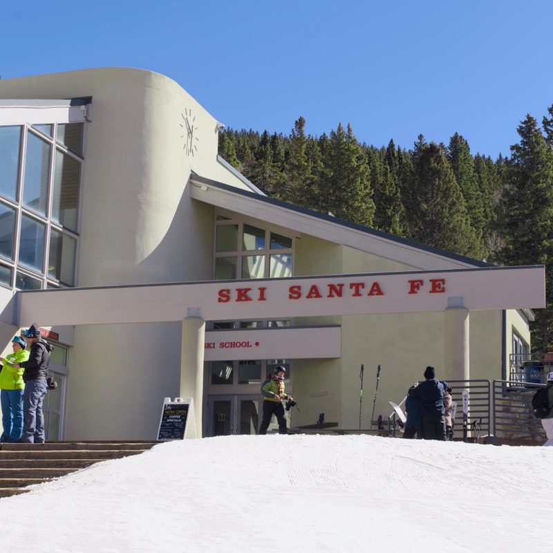 Main lodge at Ski Santa Fe