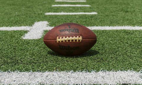 football on field