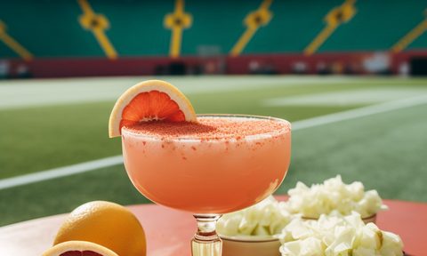 game day themed cocktails french blonde