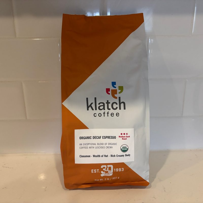 Klatch Coffee Organic Decaf