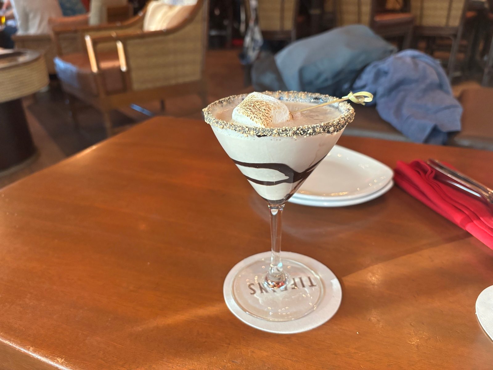 S'mores martini