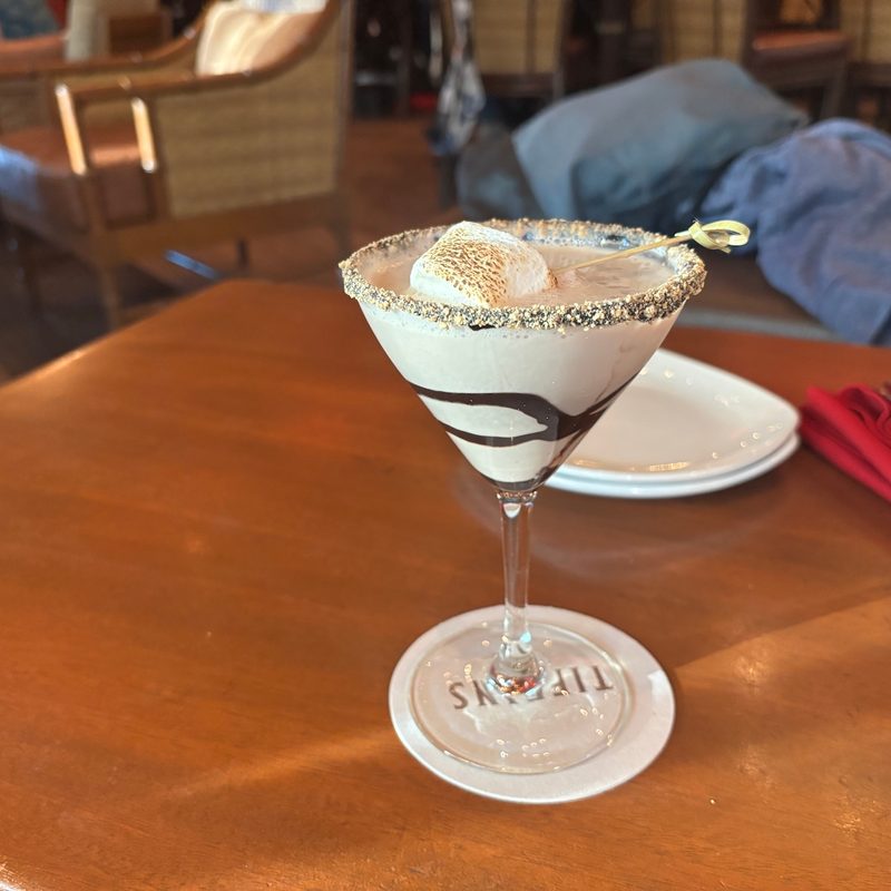 S'mores martini