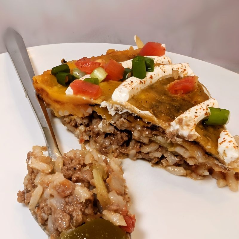 Creole Ground Beef Casserole