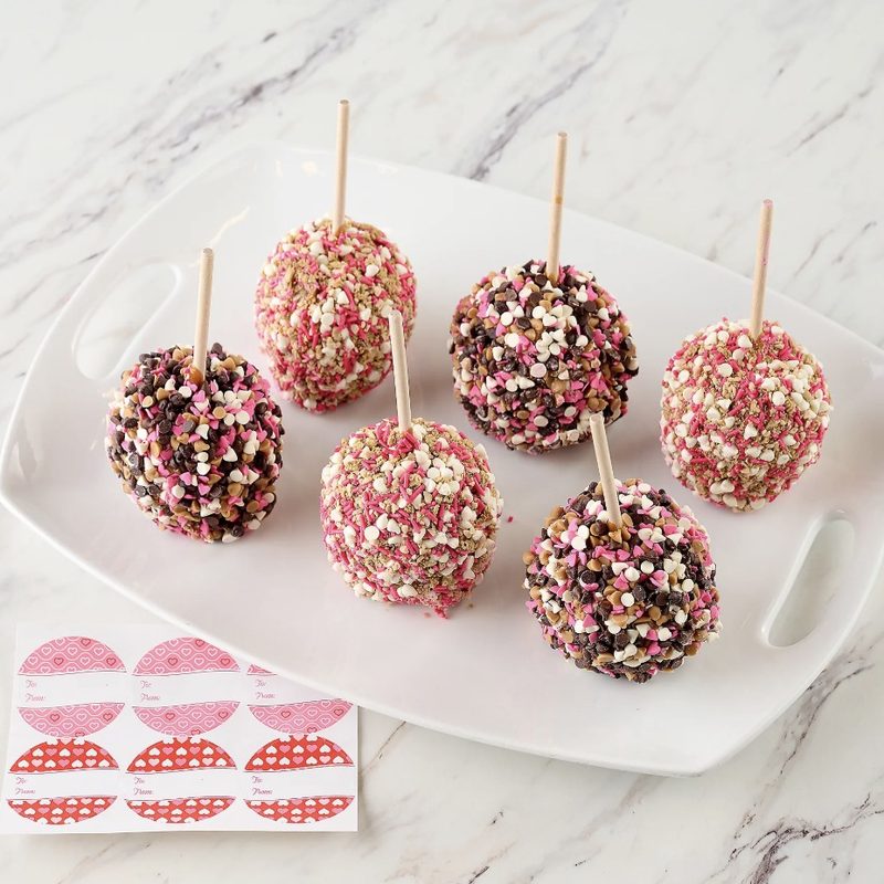 Mrs Prindables Chocolate valentine apples