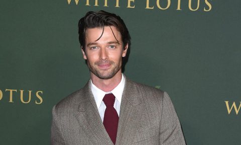 Patrick Schwarzenegger at White Lotus season 3 premier outfit hero
