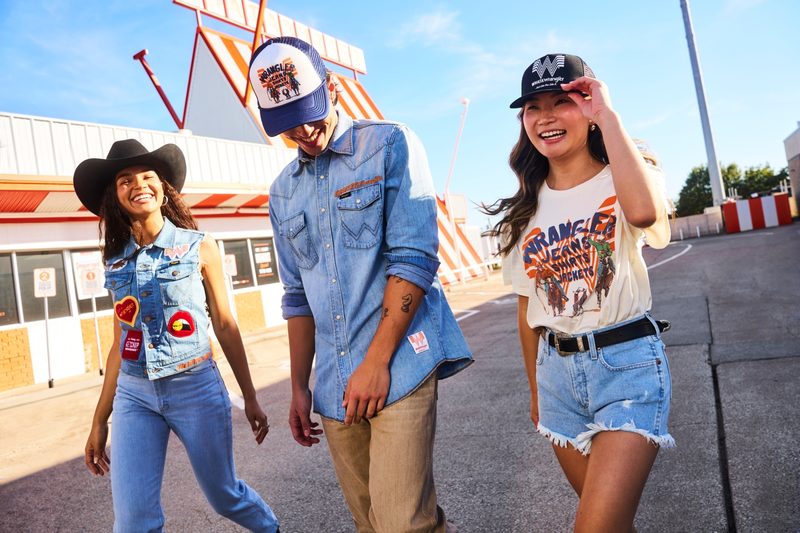 Wrangler x Whataburger trio