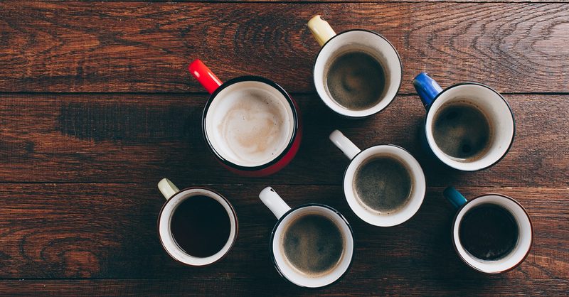 anything can happen over a cup of coffee What's The Best That Could Happen Coffee Mug  Society6
