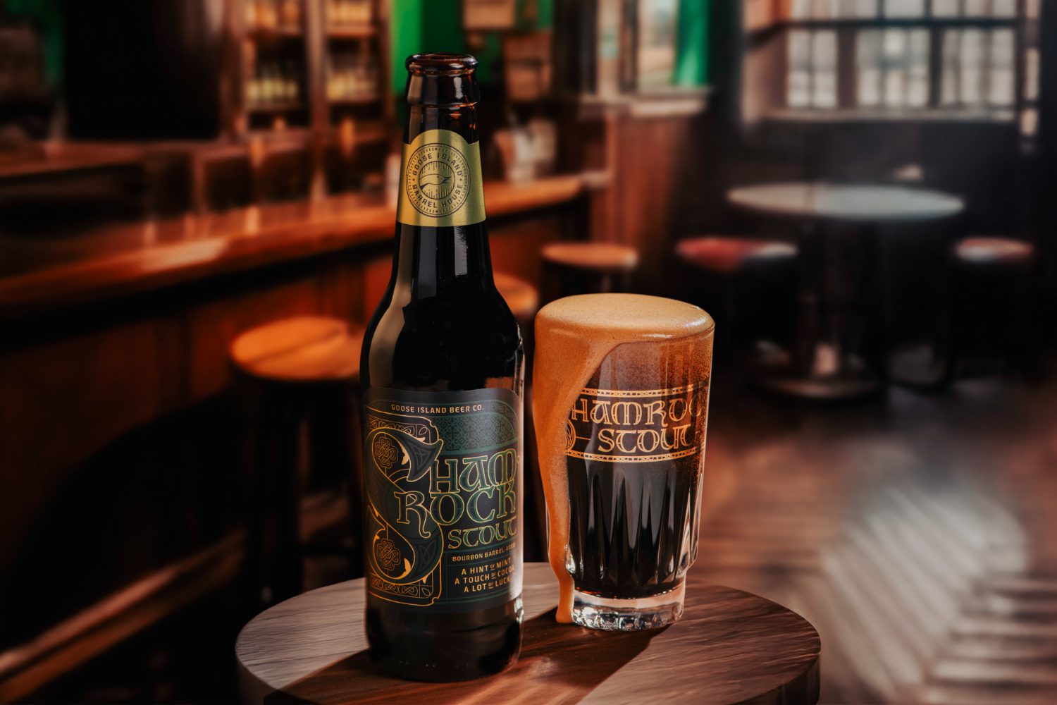 Goose Island Shamrock Stout.