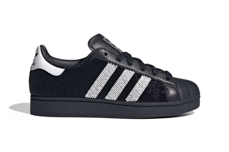 product photo for adidas superstar beaded