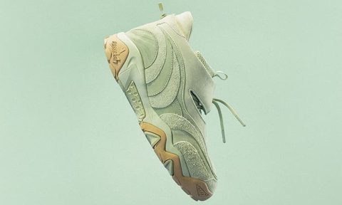 mint green reebok sneaker