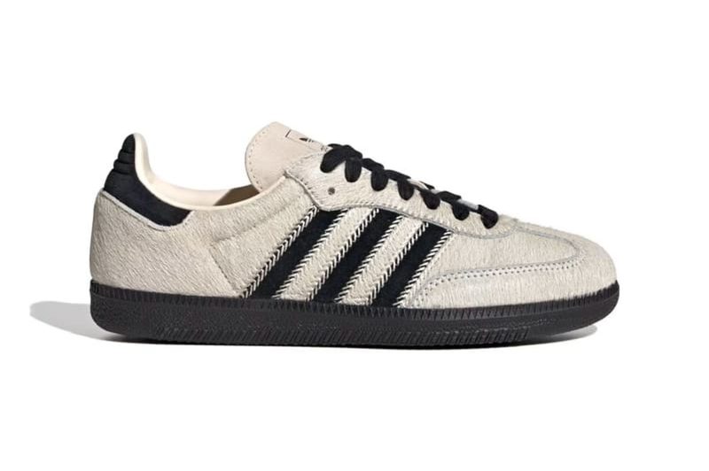 side view of adidas samba sneaker