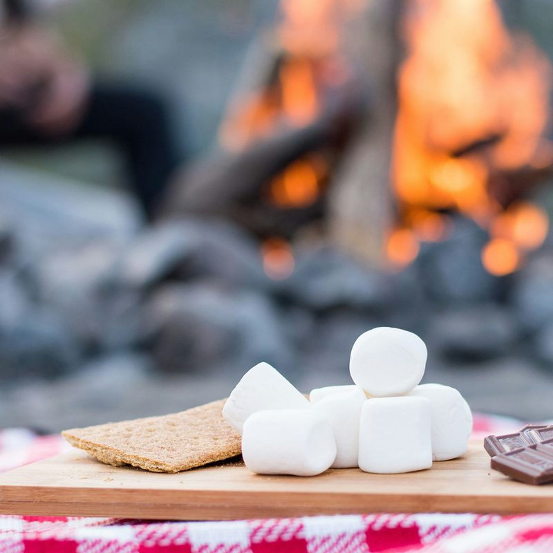S'mores ingredients