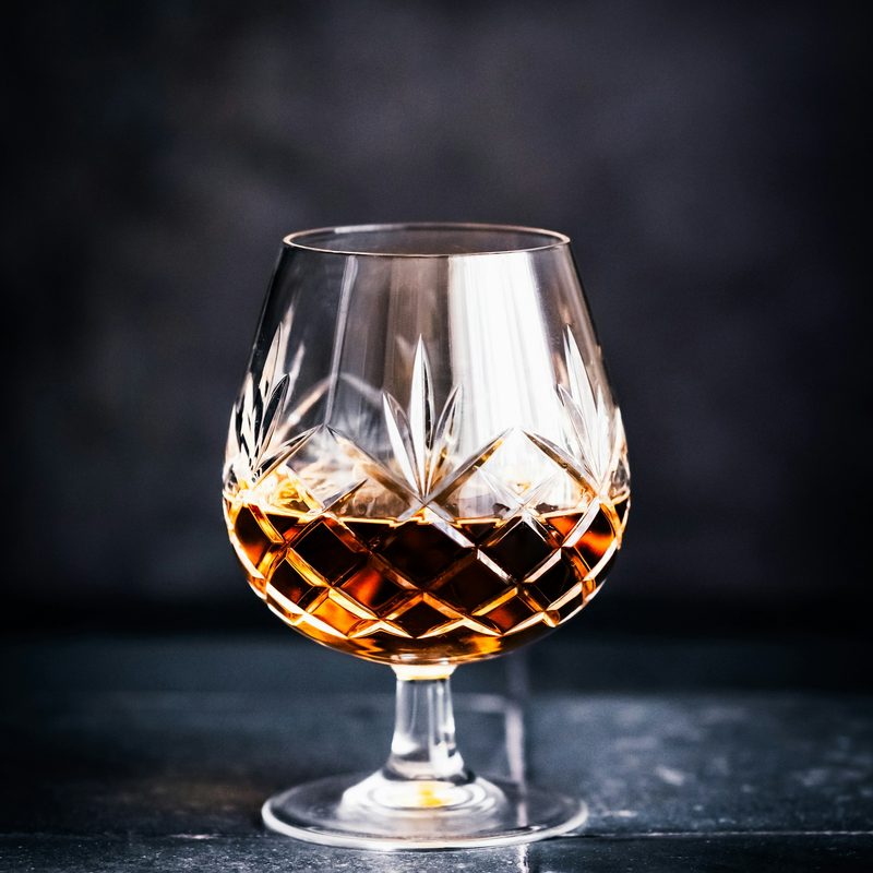 Rum in a glass