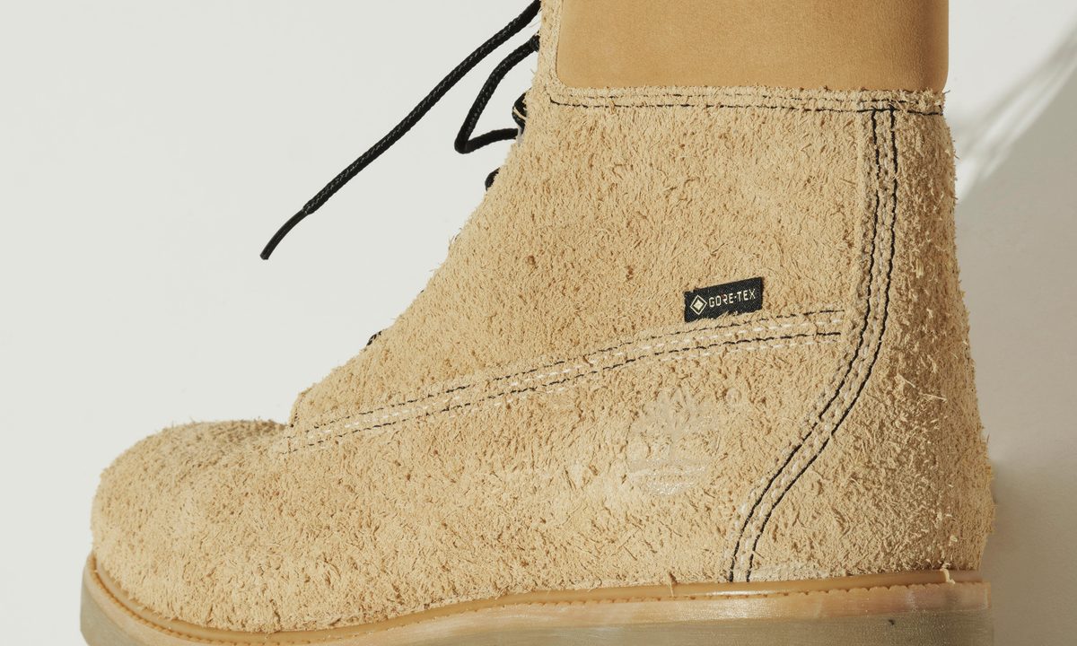timberland nonnative boot against white background