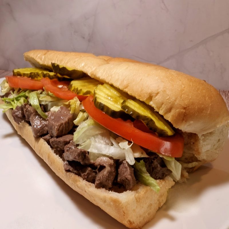 Smother Beef Po'Boys