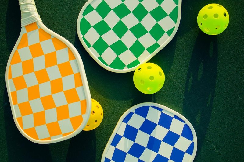 pickleball rackets paddles and balls