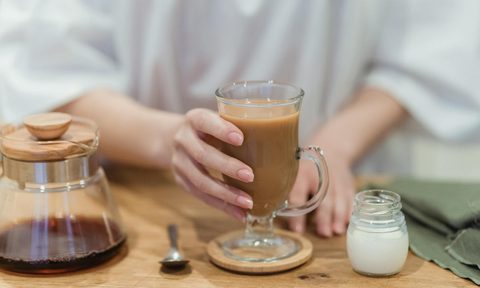 Coffee with cream