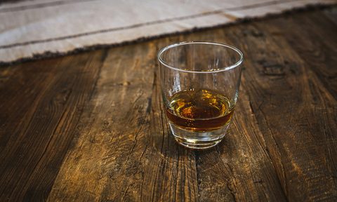 Rum in a glass