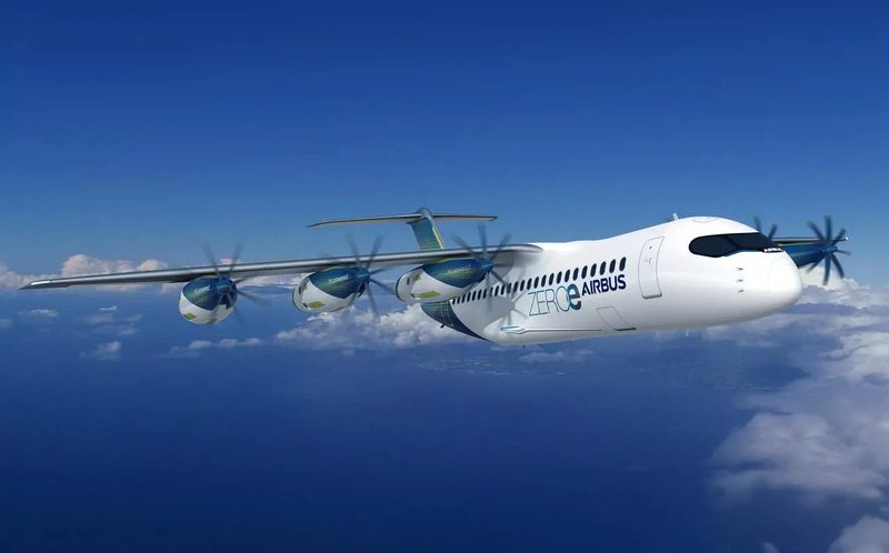 Airbus ZEROe aircraft