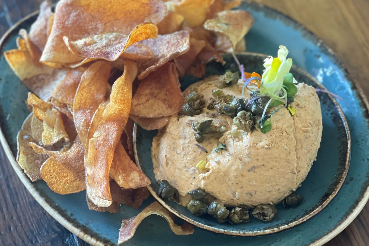 Smoked redfish dip.