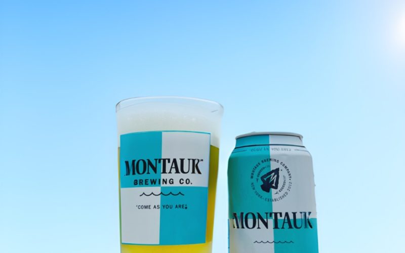 Montauk Brewing beer can