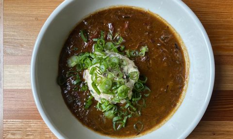 Turkey neck gumbo.