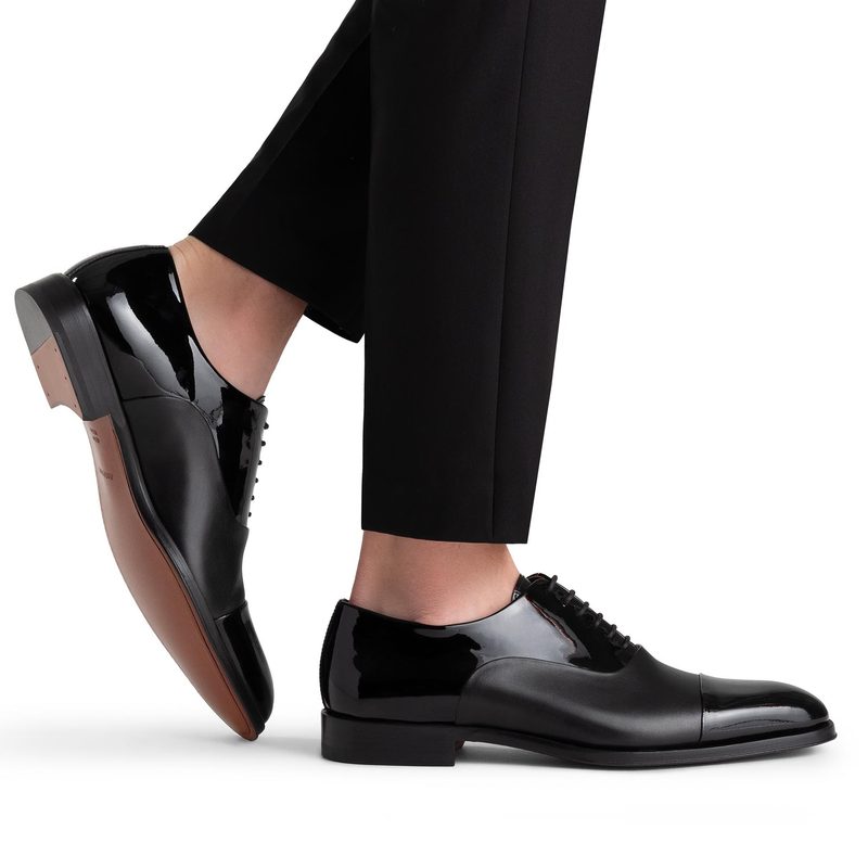Magnanni Cesar Black Patent oxford